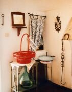 Interno di un trullo: il bagno