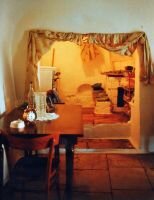 Interno di un trullo: la cucina