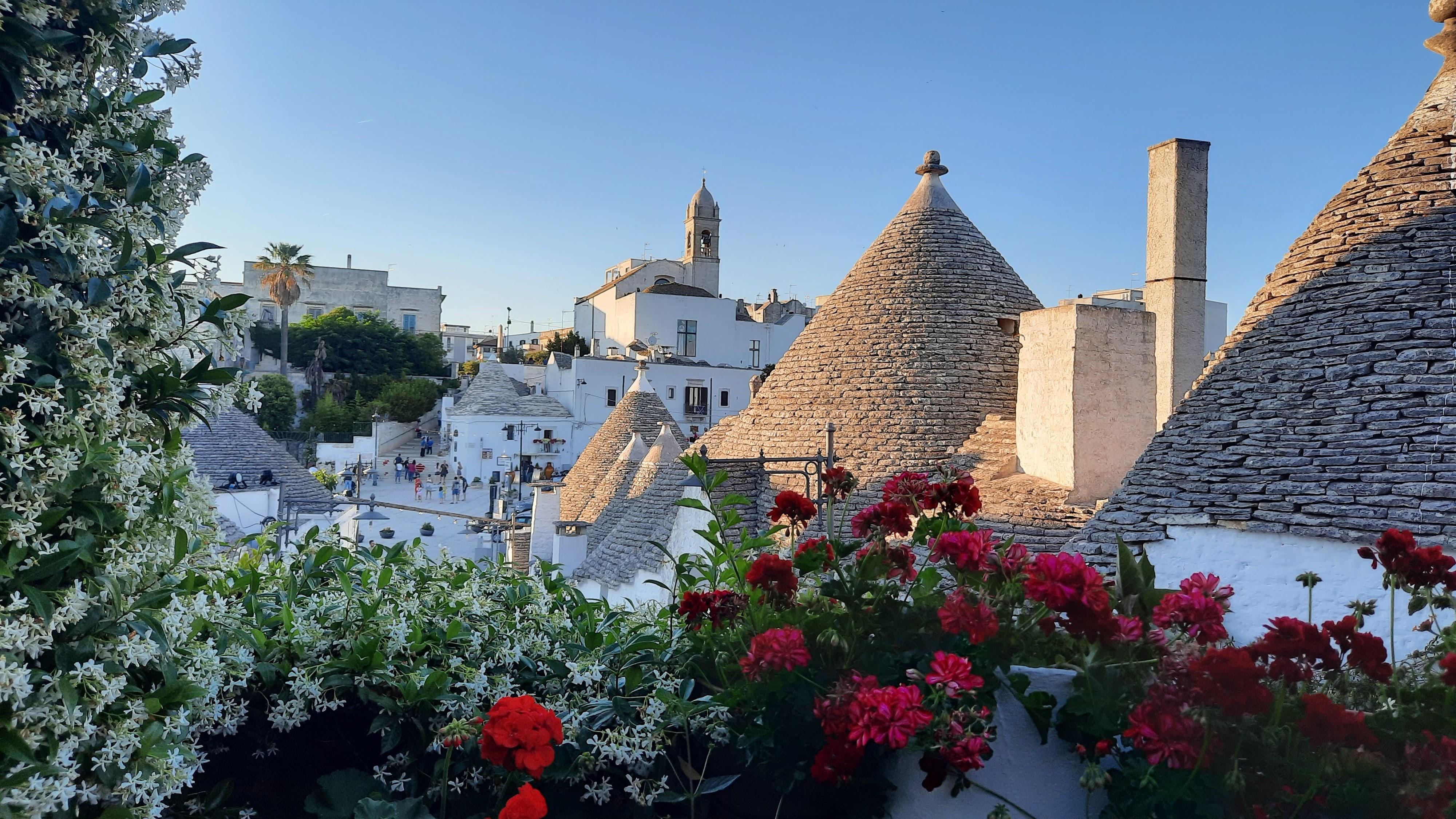 Panorama di Alberobello dal Belvedere