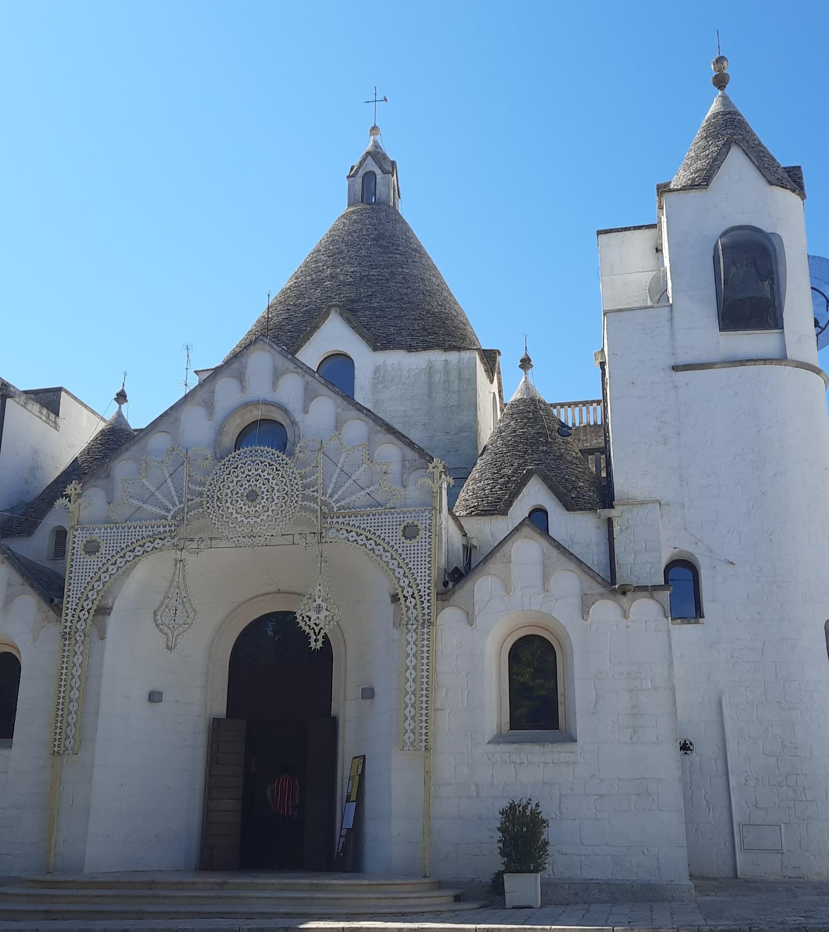 Scorcio del Rione Monti con trulli e viuzze